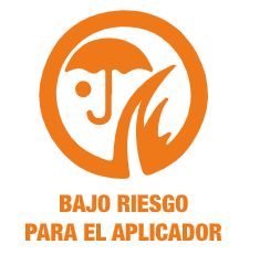 Bajo riesgo para el alpicador.