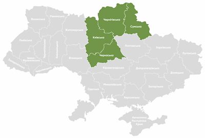 Карта регіонів