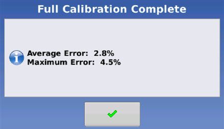 Ag Leader Integra Yield Monitor display.