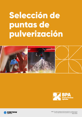 Selección de puntas de pulverización