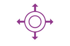 Amplio espectro de control