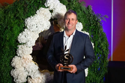 Brendon Hoyle, Organics Australia Farmer of the Year 2022, sponsored by Corteva Agriscience