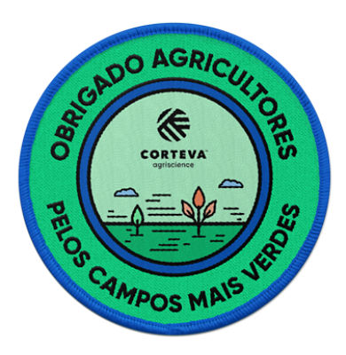 Obrigado agricultores por campos mais verdes