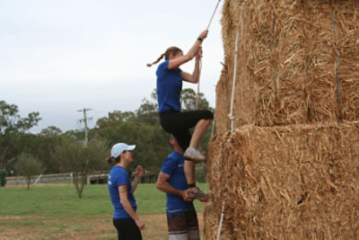 Corteva Staff at the Active Farmer Games