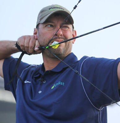 The Die Hards man with bow and arrow Enlist