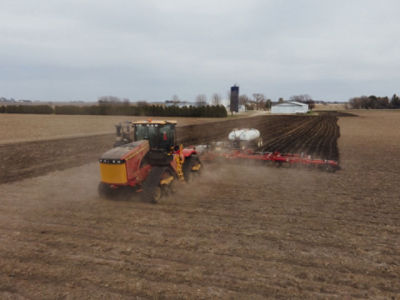 Nitrogen application in Iowa