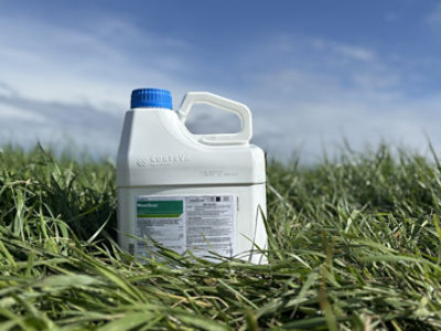 NovaGraz bottle in grass