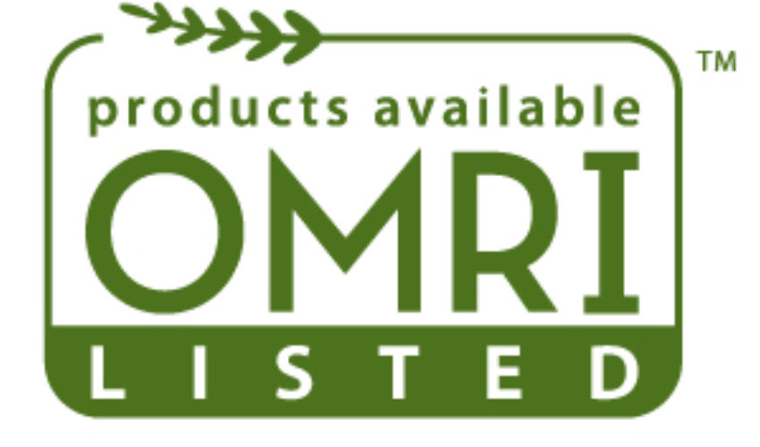 OMRI Listed Products Available 