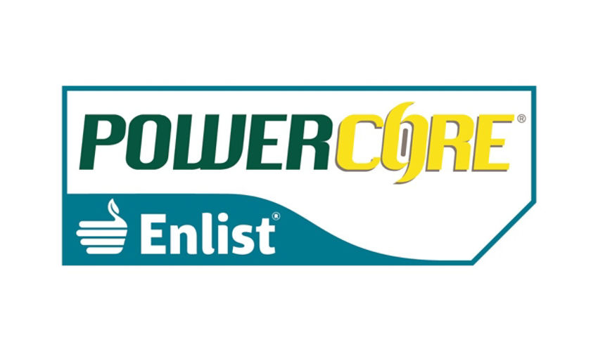 PowerCore Enlist logo with padding