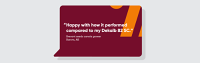 “Happy with how it performed compared to my Dekalb 82 SC.”