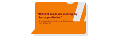 Brevant seeds are making my farms profitable