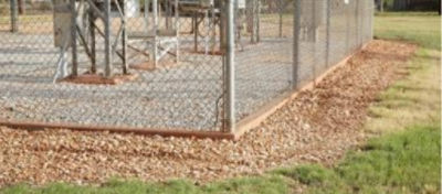 bareground around power substation