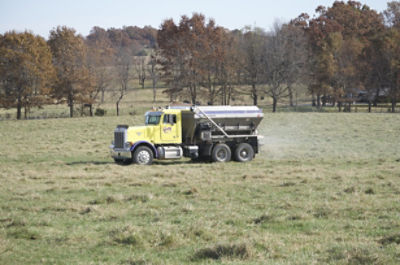 Fertilizer truck