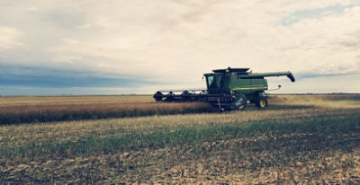 canola harvester