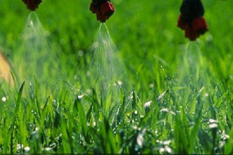 spraying nossles up close