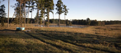 Beautiful range with a lake
