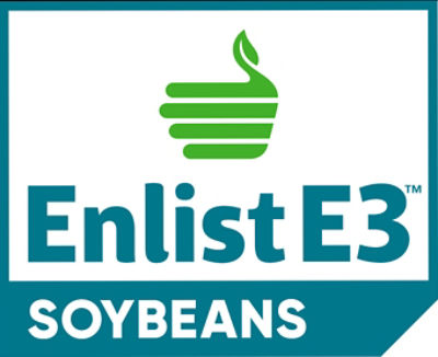 Enlist E3 soybean logo