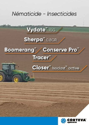 Nematicides et Insecticides grandes cultures 2022