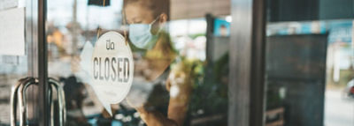 The Right Calories Closed Sign