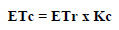 ETc equation