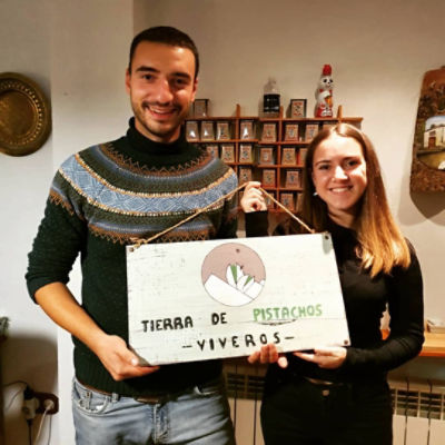 María Sierra y Julián Vega, de “Tierra de Pistachos”