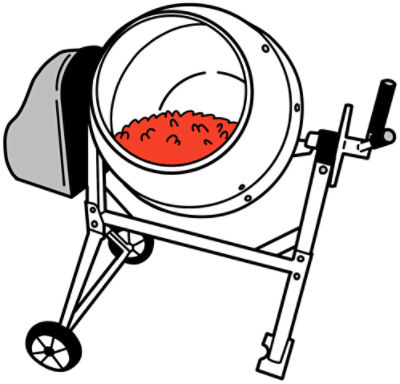 農閑期に短時間で薬剤処理ができます。​