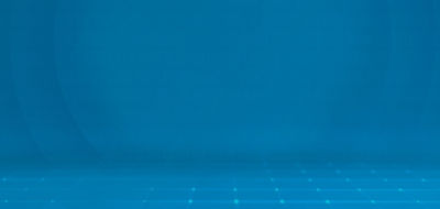 Fundo azul sólido com uma sutil textura quadriculada na parte inferior. 