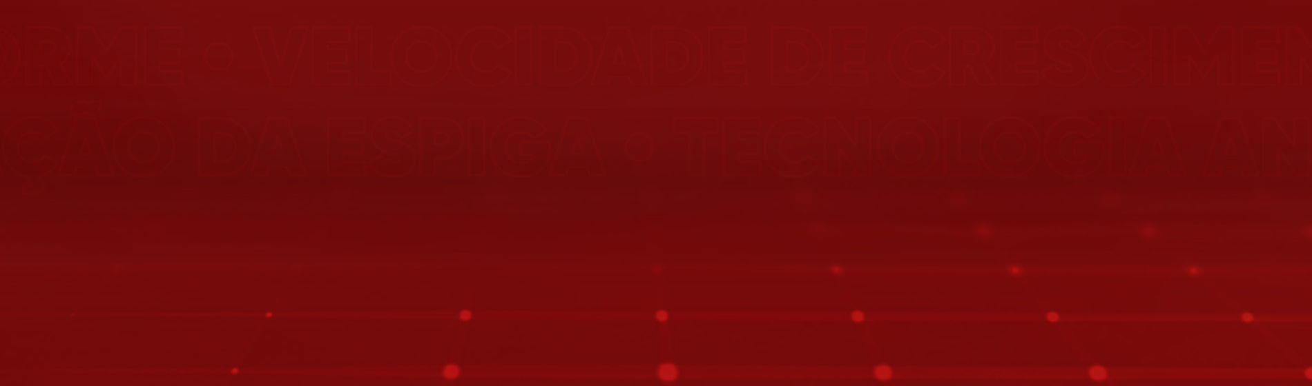 Fundo vermelho sólido com uma sutil textura quadriculada na parte inferior. 