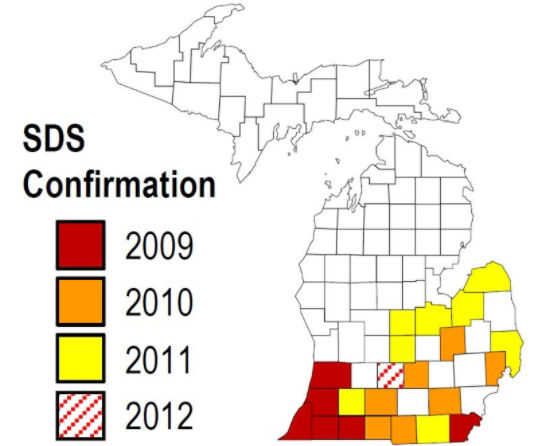 Map: SDS Confirmation - Michigan