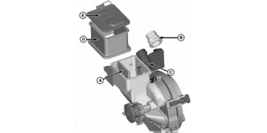 Install cap on mini-hopper hose inlet