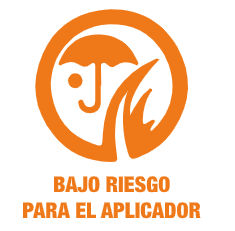 Bajo riesgo para el alpicador.