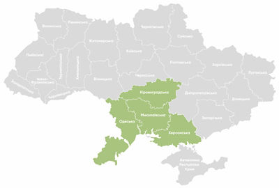 Карта регіонів