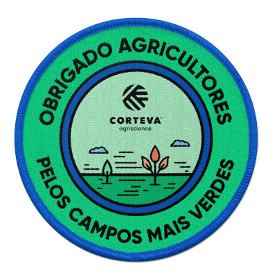 Obrigado agricultores por campos mais verdes