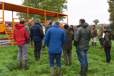 15 farmers attended a launch event in Essex on 1 November hosted by LEAF and Corteva
