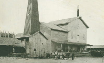 Old photo of flour mill