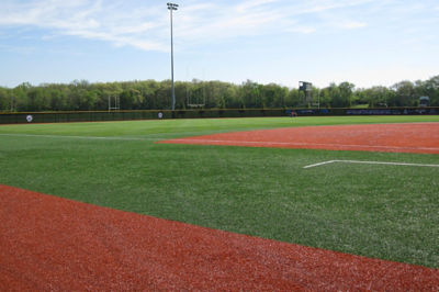 imge of baseball infield