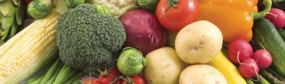 Vegetables Banner Mobile