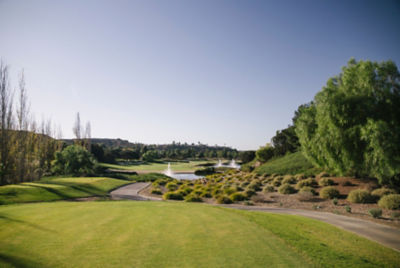 golf course with burmuda rye grass