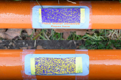 Orchard Spray Coverage Testing