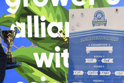 Cornhole leaderboard